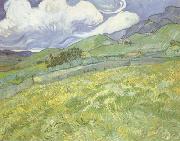 Vincent Van Gogh Mountainous Landscape behind Saint-Paul Hospital (nn04) USA oil painting reproduction